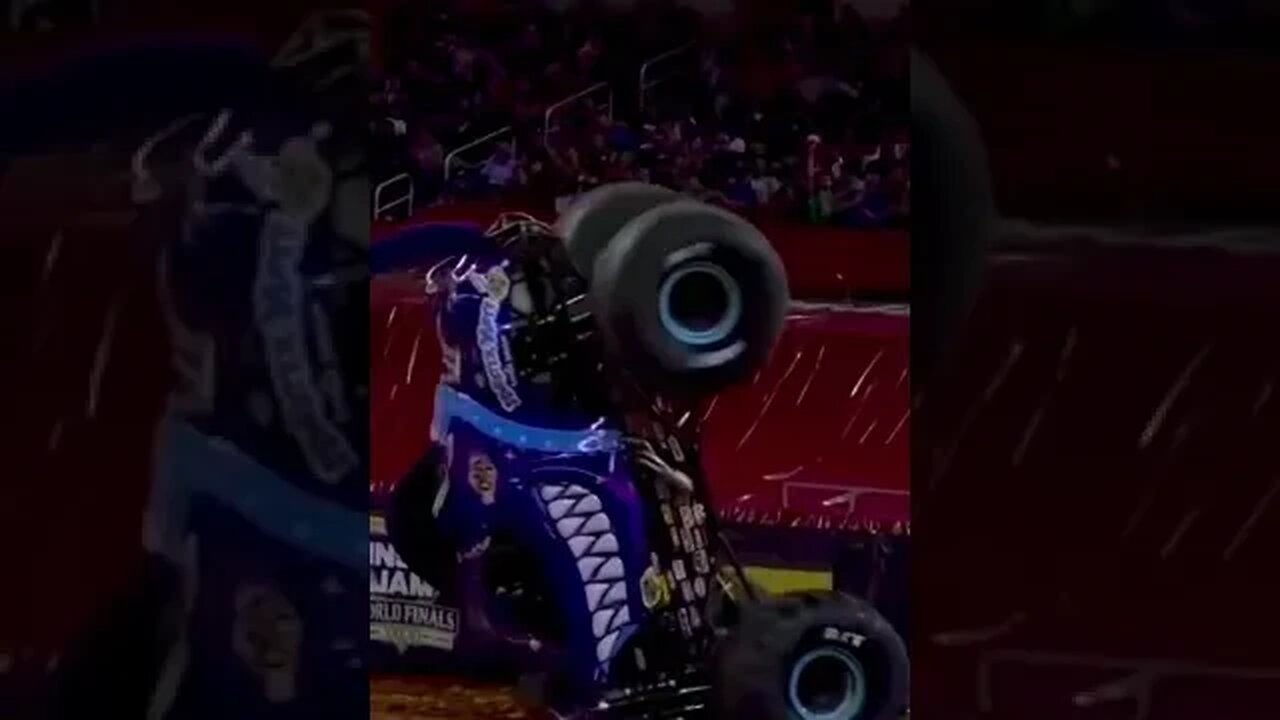 Jaw-Dropping Double Back Flip Twist: Monster Mutt Dalmatian's Epic Monster Jam