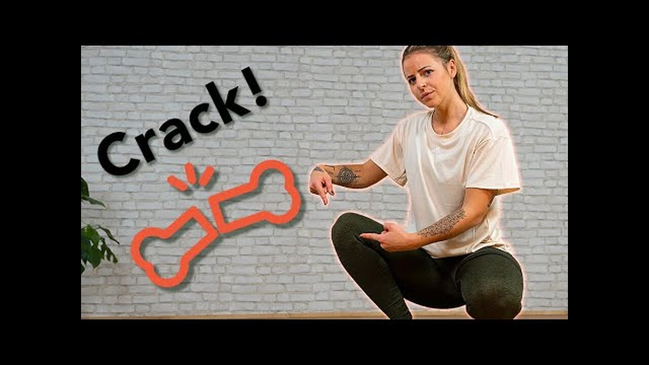 Knee Cracking Sound Exercise: How To Make it Stop (Home Remedy)