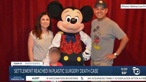 Court settlement reached after woman dies following plastic surgery operation