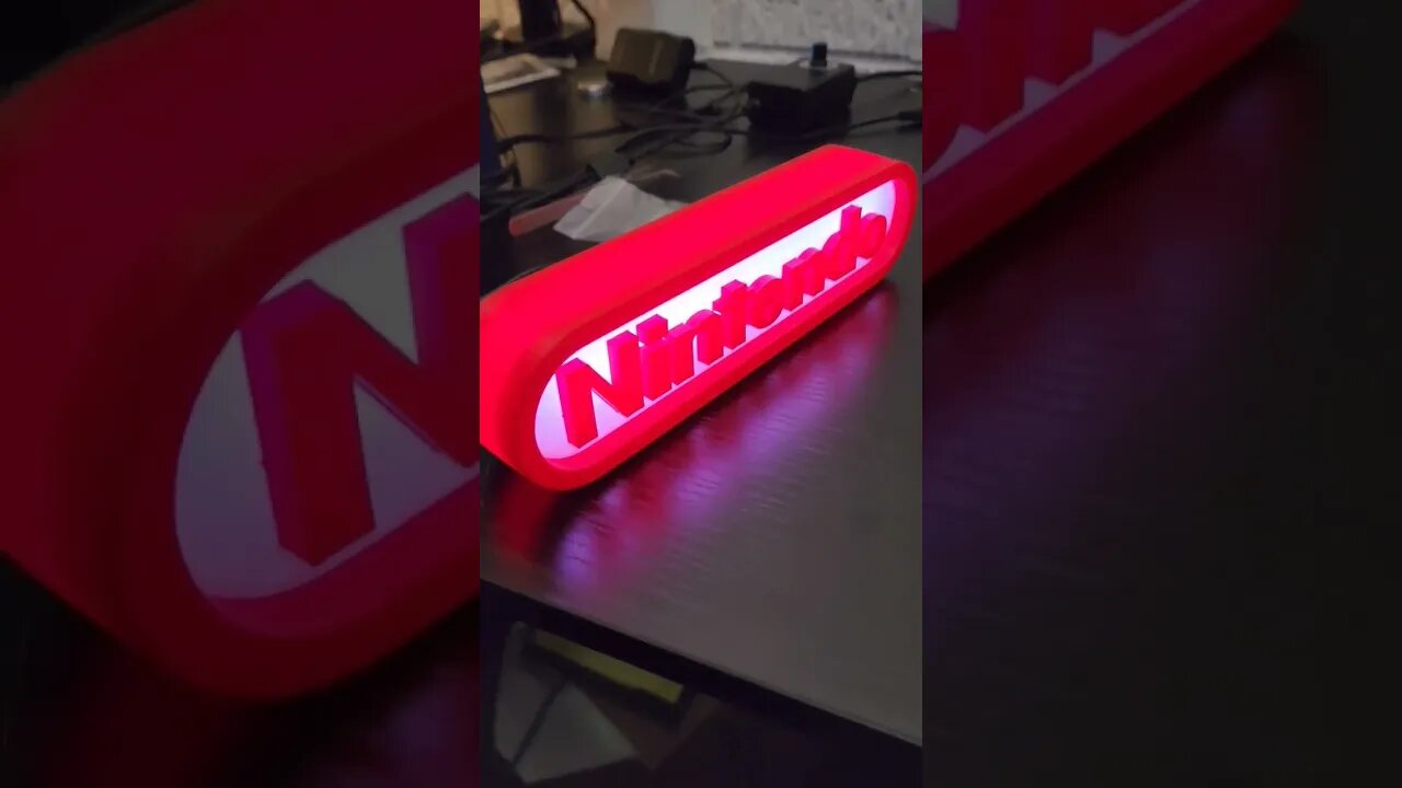 3D Printed Retro LED Sign Pre-Orders Now OPEN!