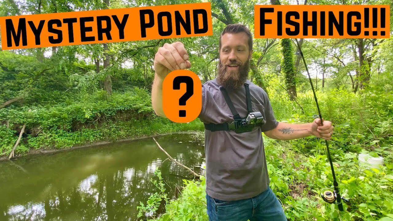 FISHING a Hidden POND For The FIRST Time EVER!!!