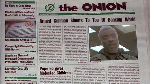 Armed Gunman [An Onion Movie] 🏦🔫😂🤣