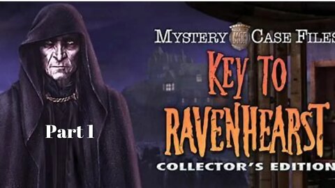 Mystery Case Files Key to Ravenhearst Walkthrough Part 1