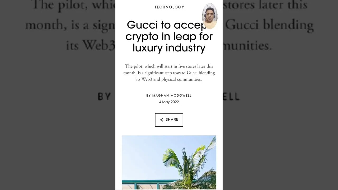 Gucci to Begin Accepting Bitcoin in Some Stores #cryptomash #ytshorts #cryptonews #cryptoupdates