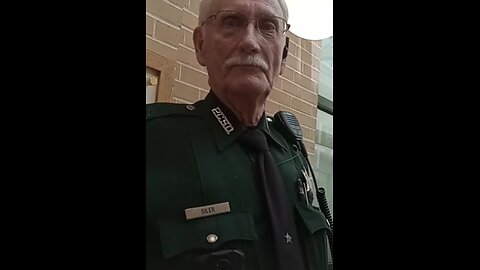 Deputy Siler Says HE MAKES THE LAWS! (raw footage)