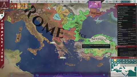 Peloponnesian League Managing Its Gained Roman Land Imperator Rome 2022-08-13