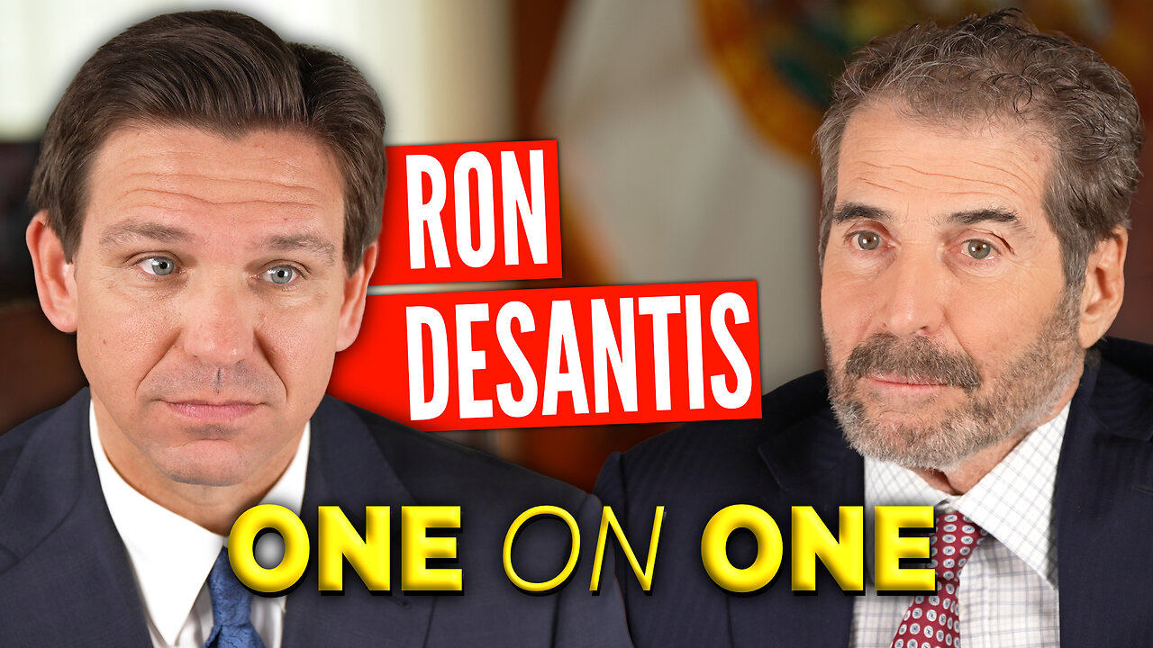 Ron DeSantis—The FULL Interview on 2024, Donald Trump, COVID, the Border Crisis, Education & more.