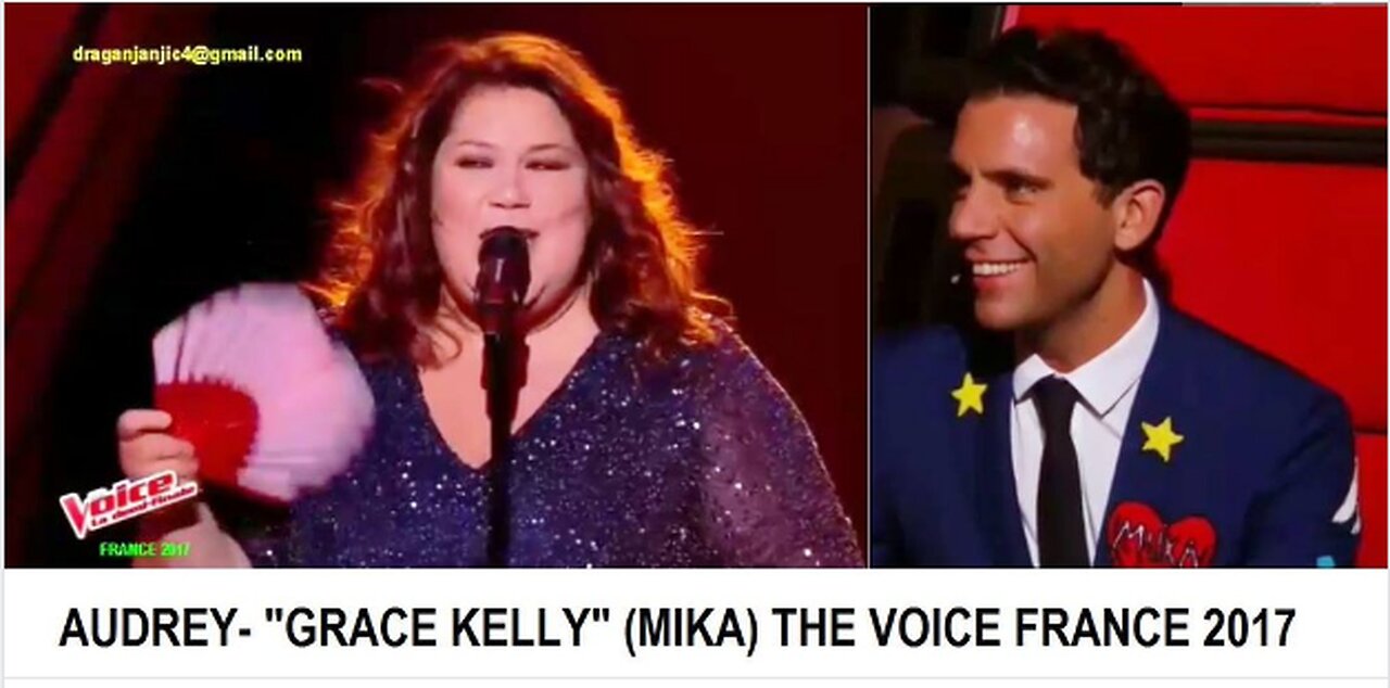 Audrey - « Grace Kelly » (Mika) The Voice France 2017 _ Live
