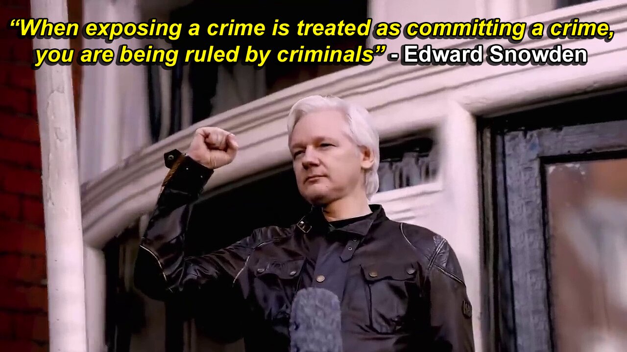 The Danger of Ignoring or Forgetting about the Plight of Julian Assange 📰⛓️🌐🫣