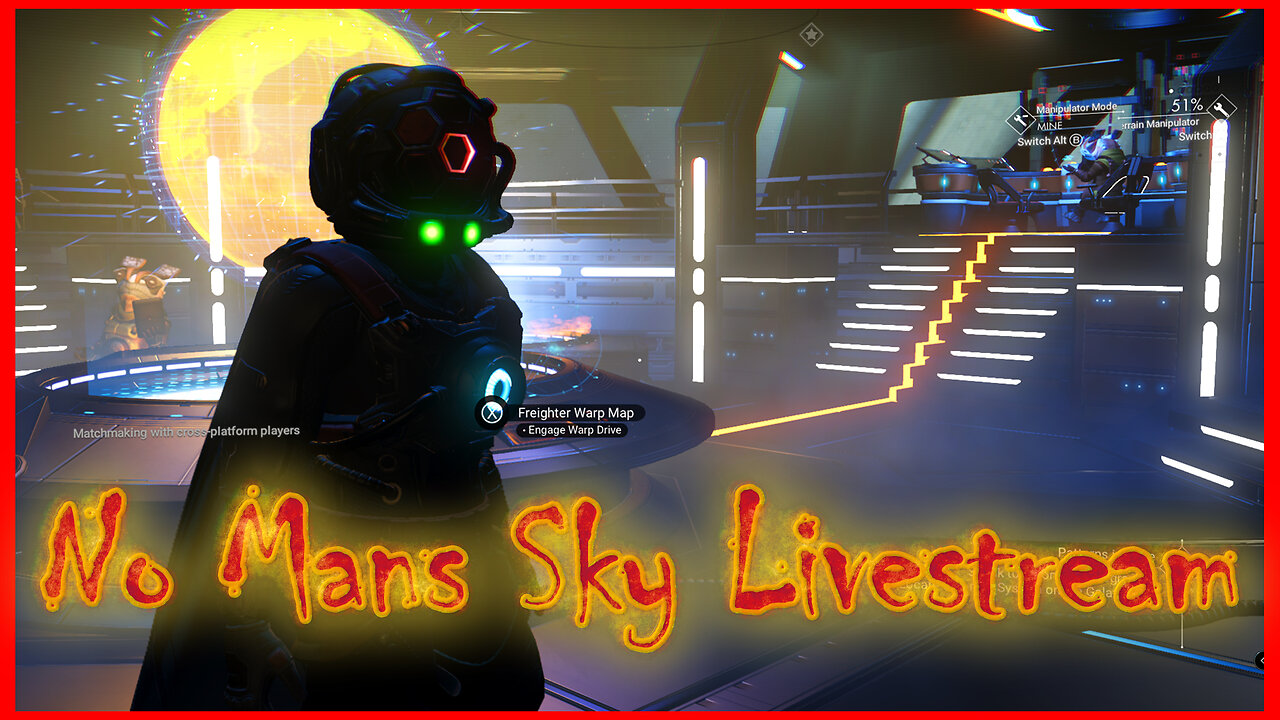 My New S Class Dreadnaught & Starborn Speedrunner | No Man's Sky Live Stream