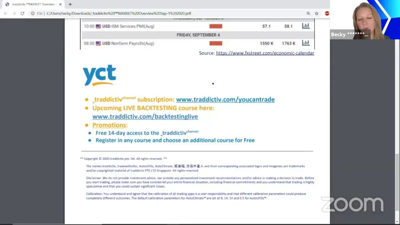 ᴾᴿᴱMARKET Overview Sep-1 2020 [Becky Hayman]