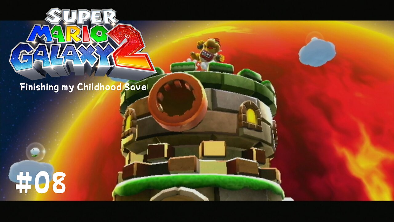 Super Mario Galaxy 2: Finishing my Childhood Save - Part 8: On to World 6