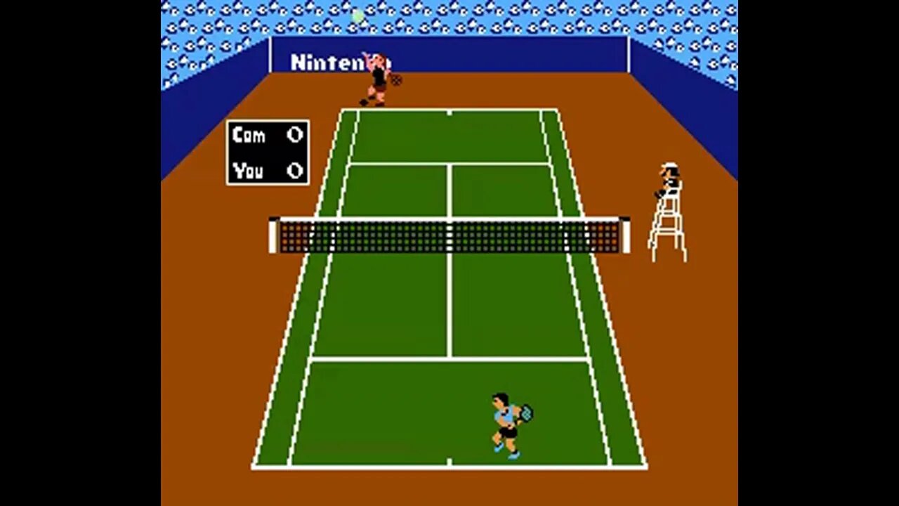 Trying out Tennis on Project Nested (1.3) w/ SNES9X