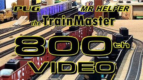800th Video Pug and the Scrapping Train