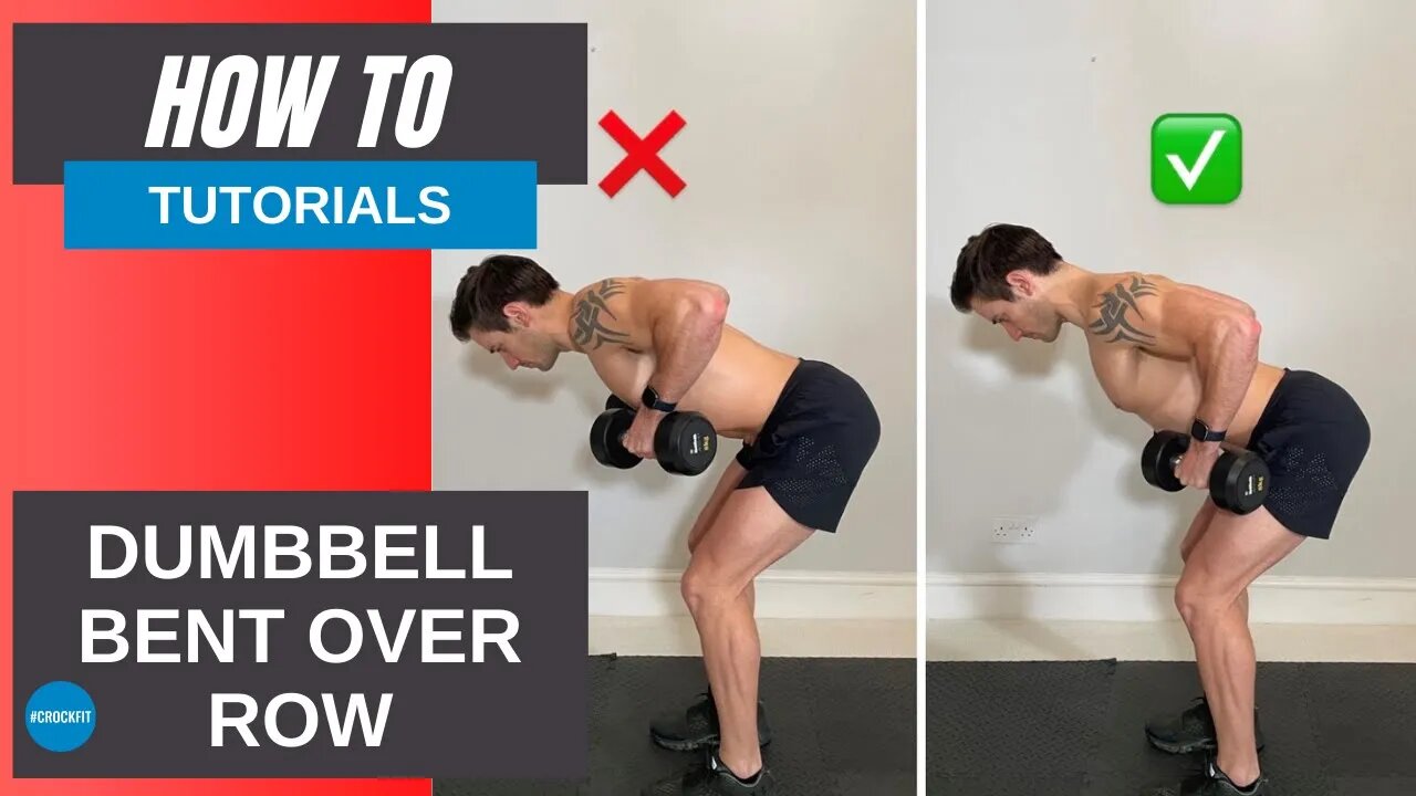 HOW TO: Dumbbell bent over row | #CrockFit