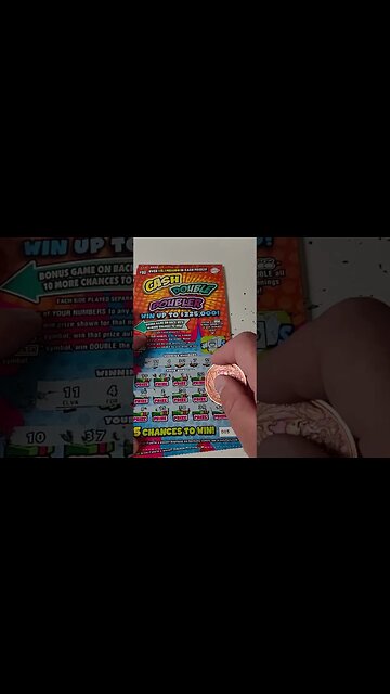 $10 Scratch Off Lottery Tickets Doubler! #lottery