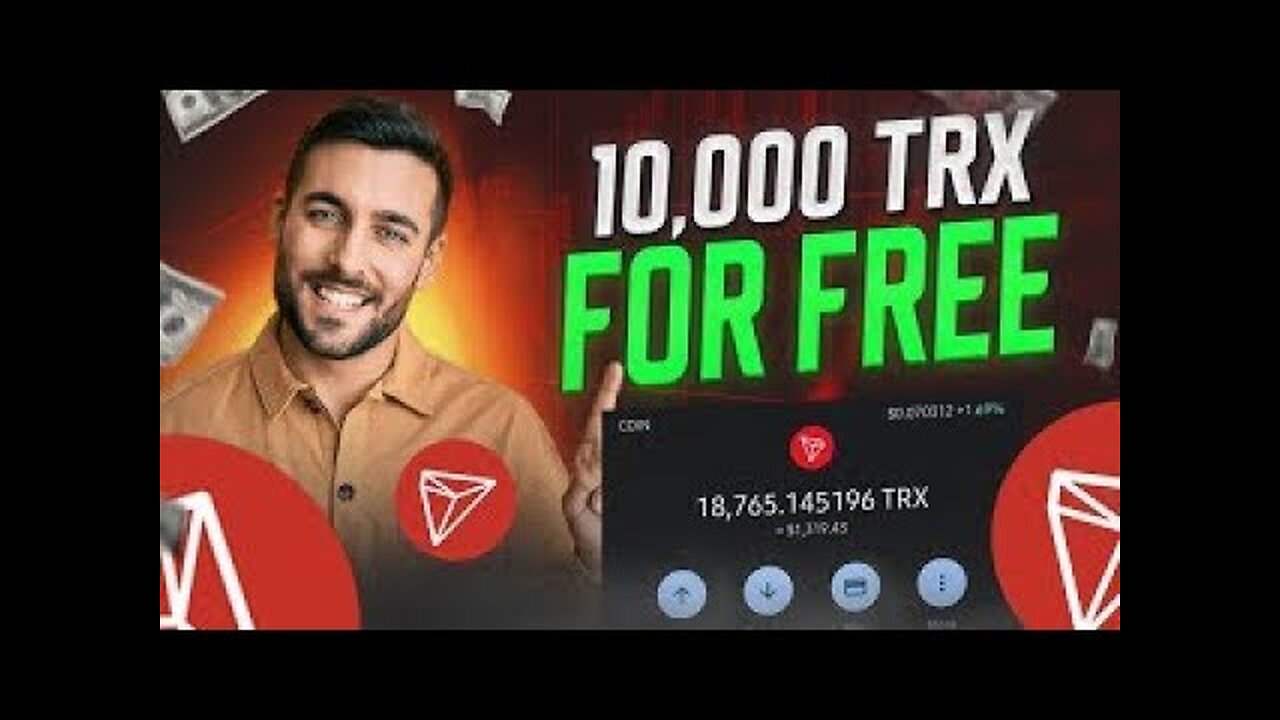 FREE TRON ~ Claim Free TRX Every 60 Minutes | no investment no mining