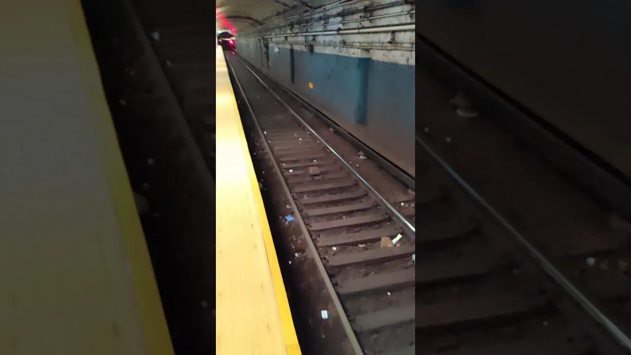 14th Street PATH from New York City to New Jersey 2021.