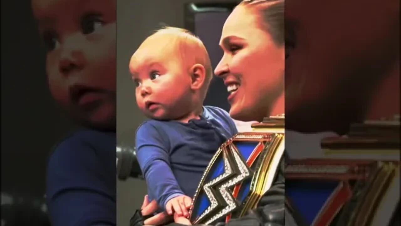 Ronda Rousey Cute Baby || Ronda rousey cute moments #rondarousey
