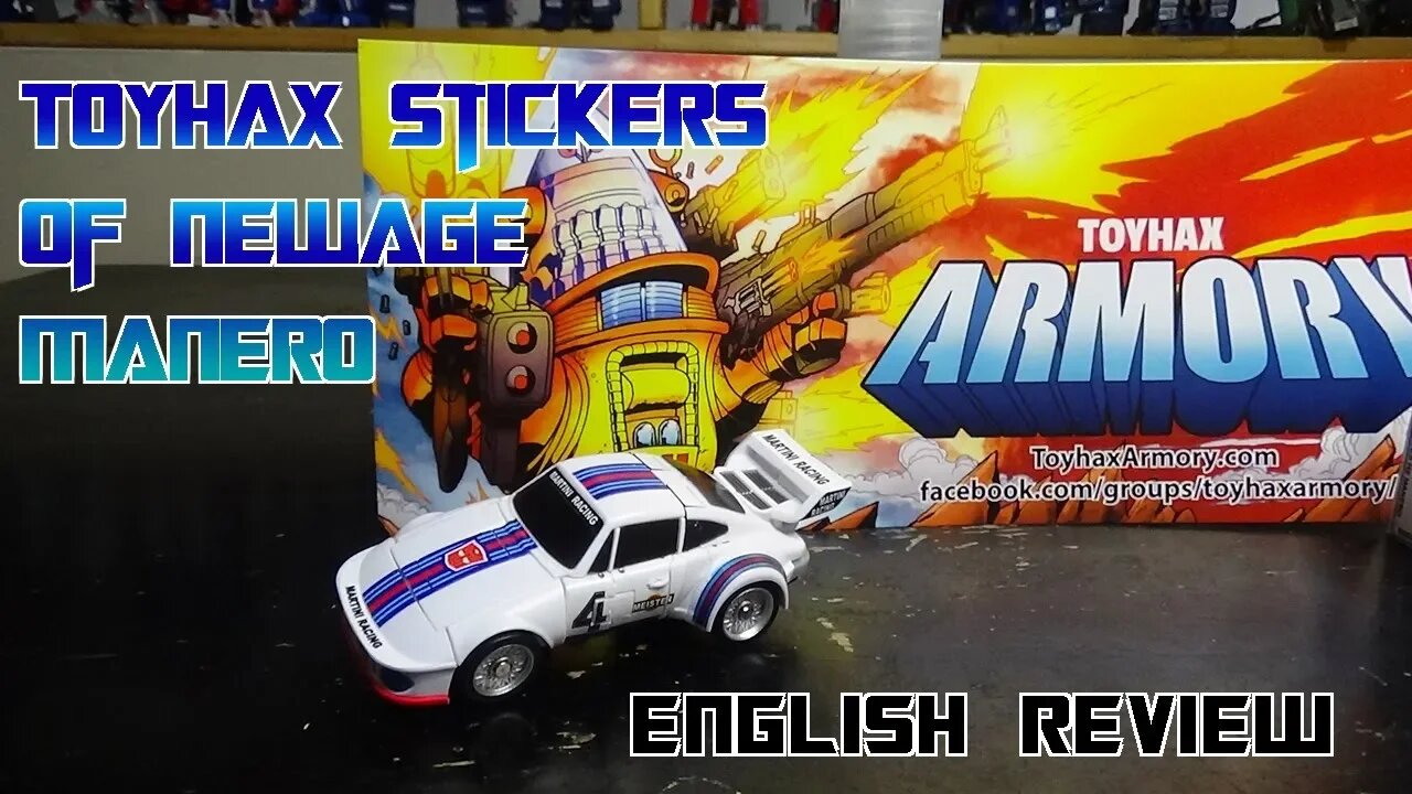 Video Review for Toyhax Stickers of NewAge Manero