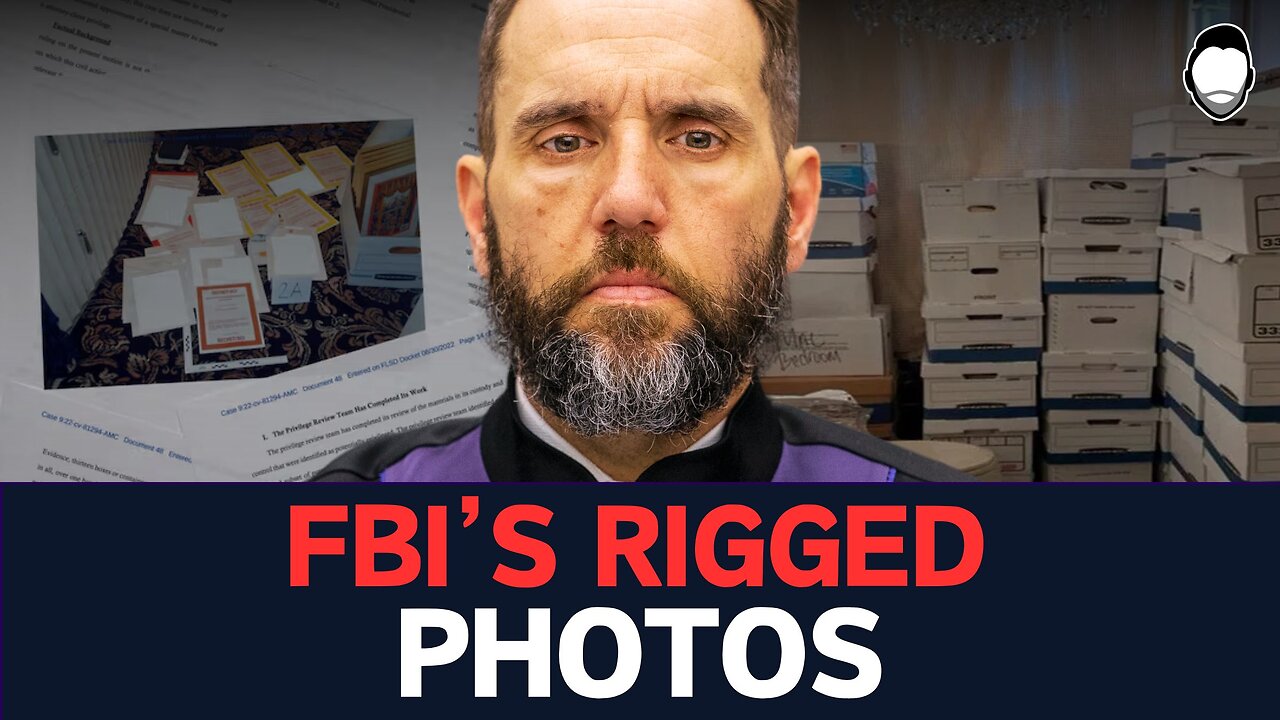 FBI ADMITS to RIGGING Trump Raid Photos