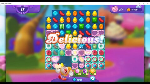 FRIENDS Level 183 Talkthrough, Candy Crush Friends Saga, 28 Moves 0 Boosters