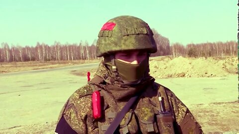 Russian Military Checkpoint In Chernigov Region