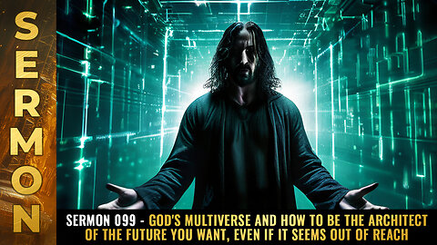 Sermon #099 - God's MULTIVERSE and how to be the ARCHITECT of the future you want...