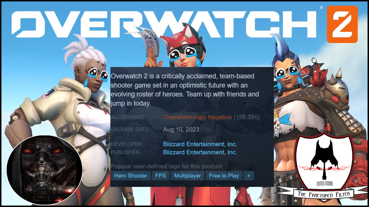 Overwatch 2 Gets Review Bombed on STEAM! #overwatch2 #steam #review