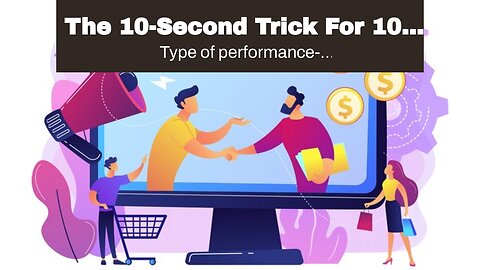 The 10-Second Trick For 101 Interesting Affiliate Marketing Stats (Updated 2021)