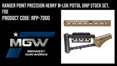 Ranger Point Precision Henry M-LOK Pistol Grip Stock Set, FDE - RPP-7000