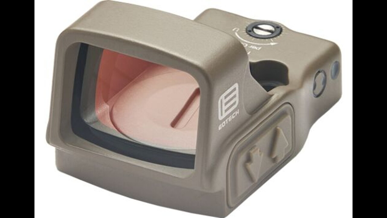 EOTECH EFLX, 3 MOA RED DOT, ALUMINUM HOUSING, TAN