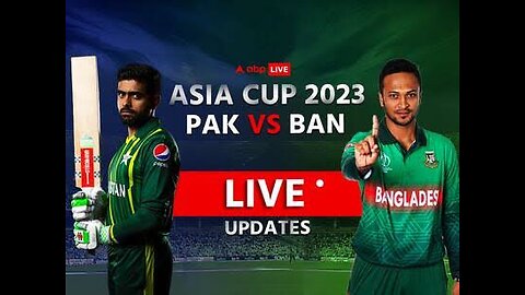 Pakistan v Bangladesh - Asia Cup 2023, Super Four, Lahore