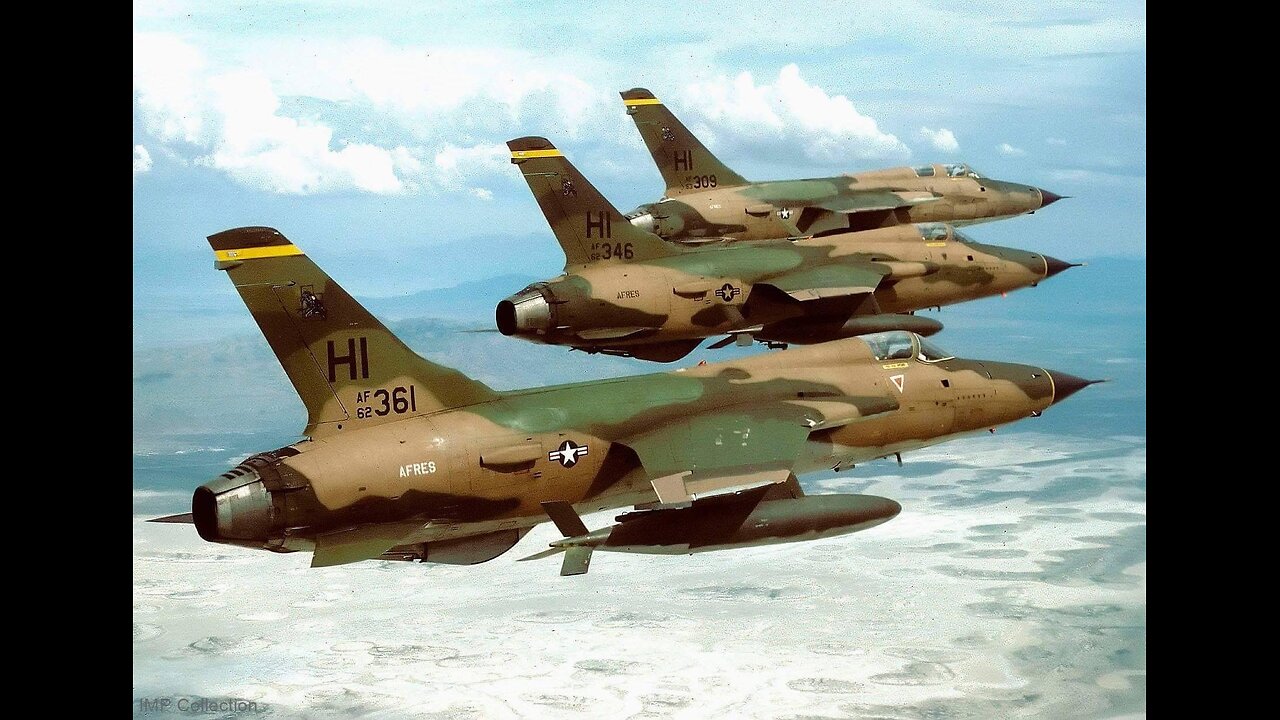 F-105D Thunderchief USAF Bruce Springsteen - Born in the U.S.A.