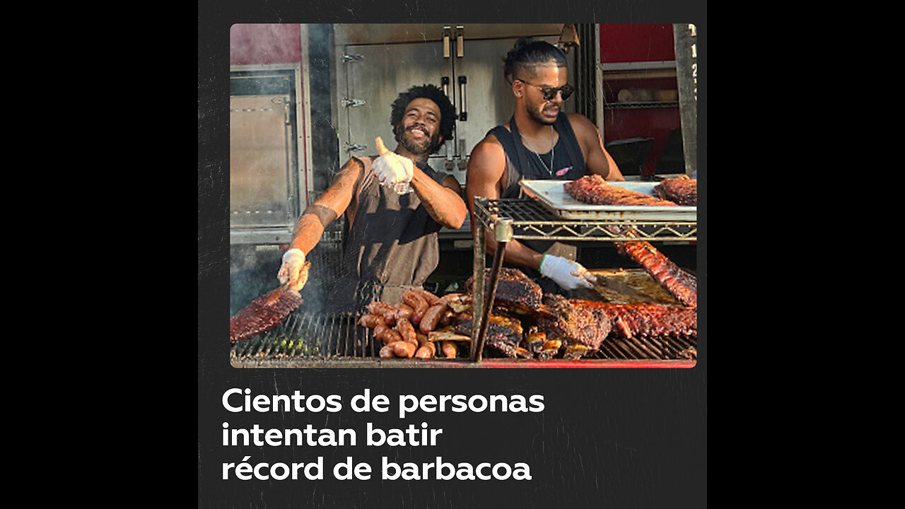 Buscan batir el récord mundial de la mayor barbacoa simultánea