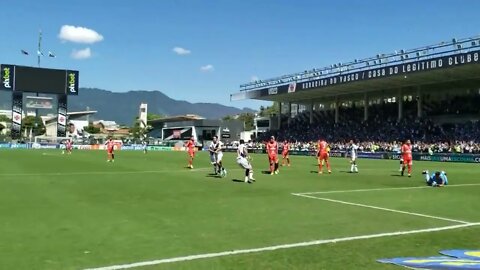 GOLAÇO DO MARLON GOMES VISTO DE DENTRO DO CAMPO - VASCO X TOMBENSE