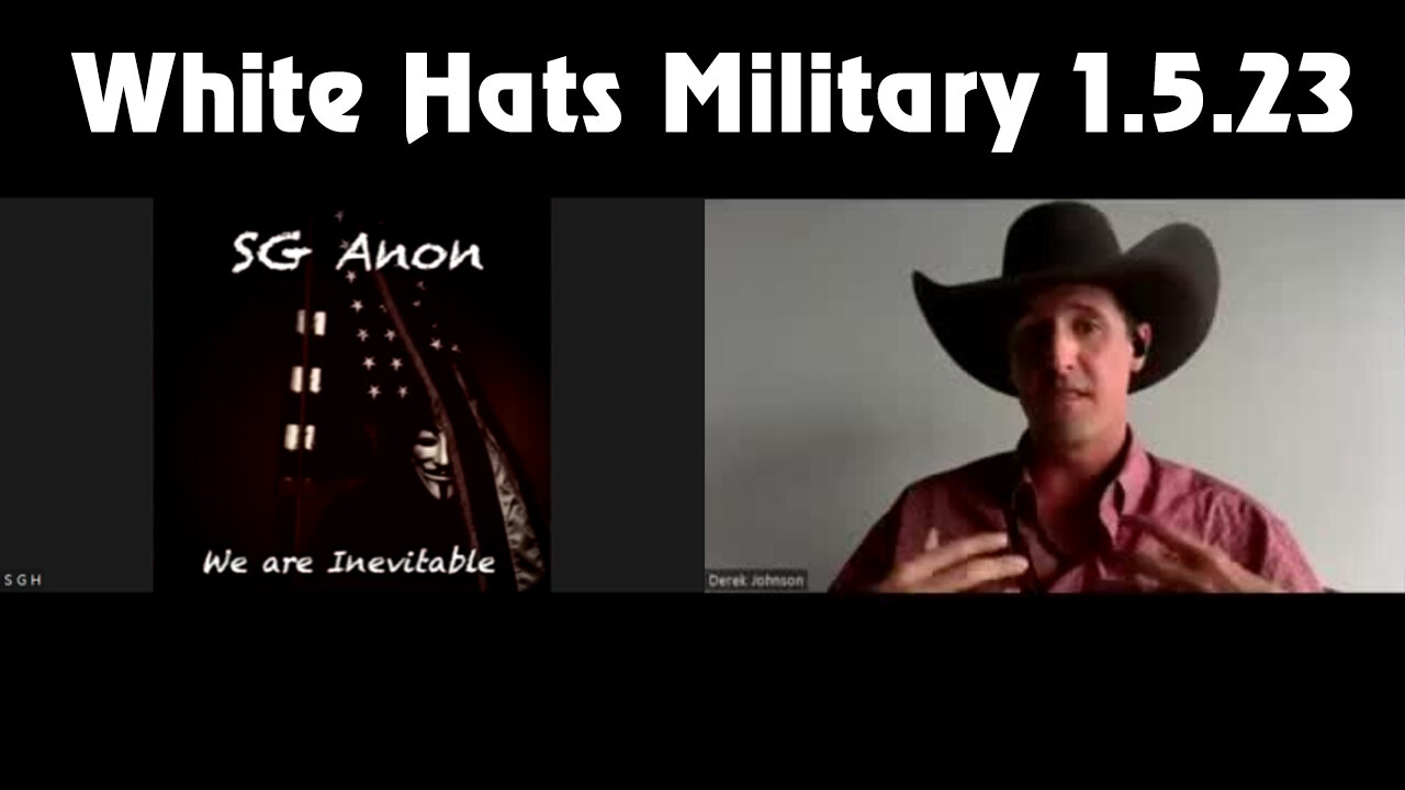 SGAnon & Derek Johnson: White Hats NOW CONTROL