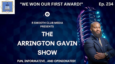 The Arrington Gavin Show "WE WON OUR FIRST AWARD!"