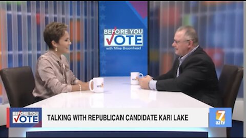 Watch! Kari Lake Joins Before You Vote with Mike Broomhead.