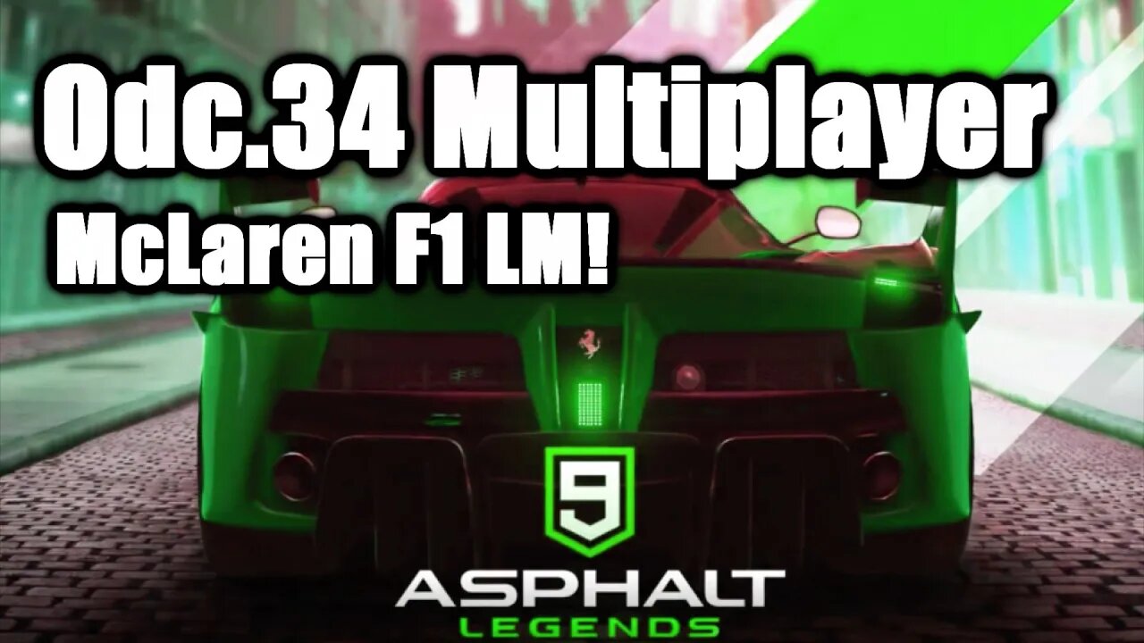 Asphalt 9 odc 34 Multiplayer McLaren F1 LM!