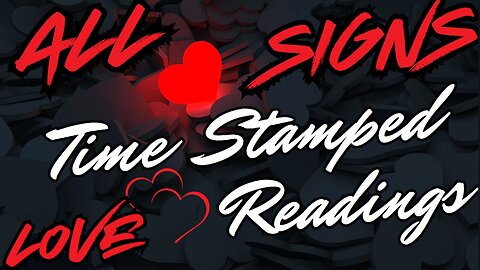 ALL SIGNS 💥 TAROT LOVE READINGS💥 TIME STAMPED BELOW 👇Posted On Friday 11-22-2024