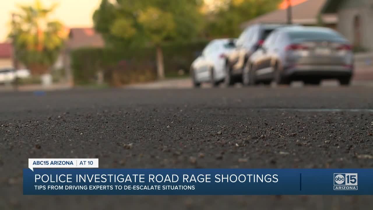 Police investigate road rage shootings