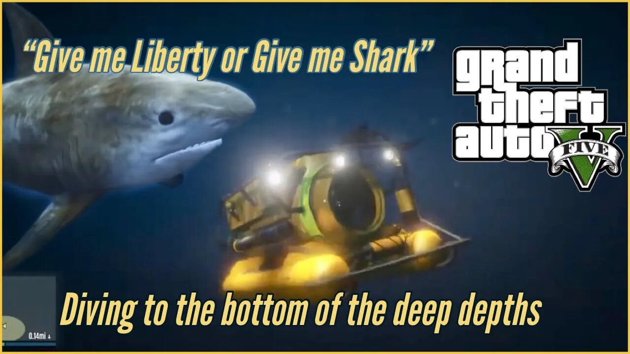 GTA5 After Dark - Solo Dive to the Ocean Bottom