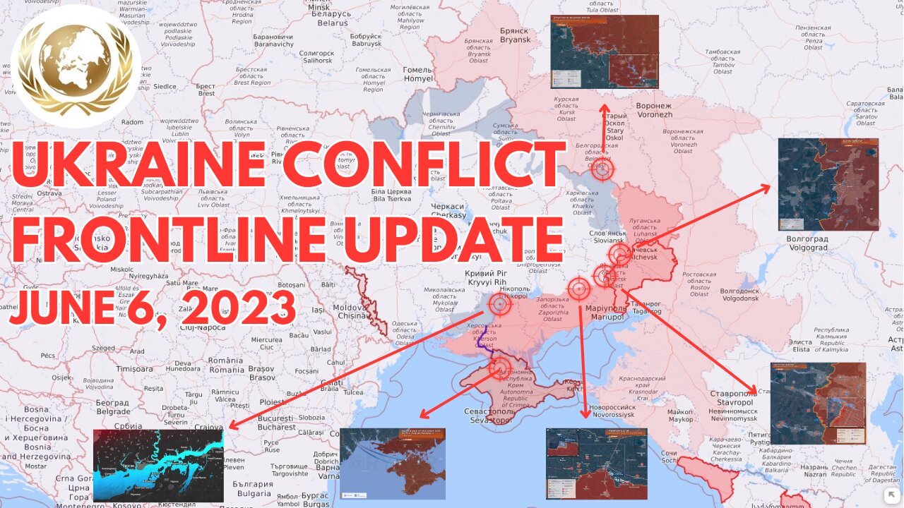 Ukraine Conflict FULL FRONTLINE Report | Ukraine Launches Counter Offensive | Kherson Dam Destroyed