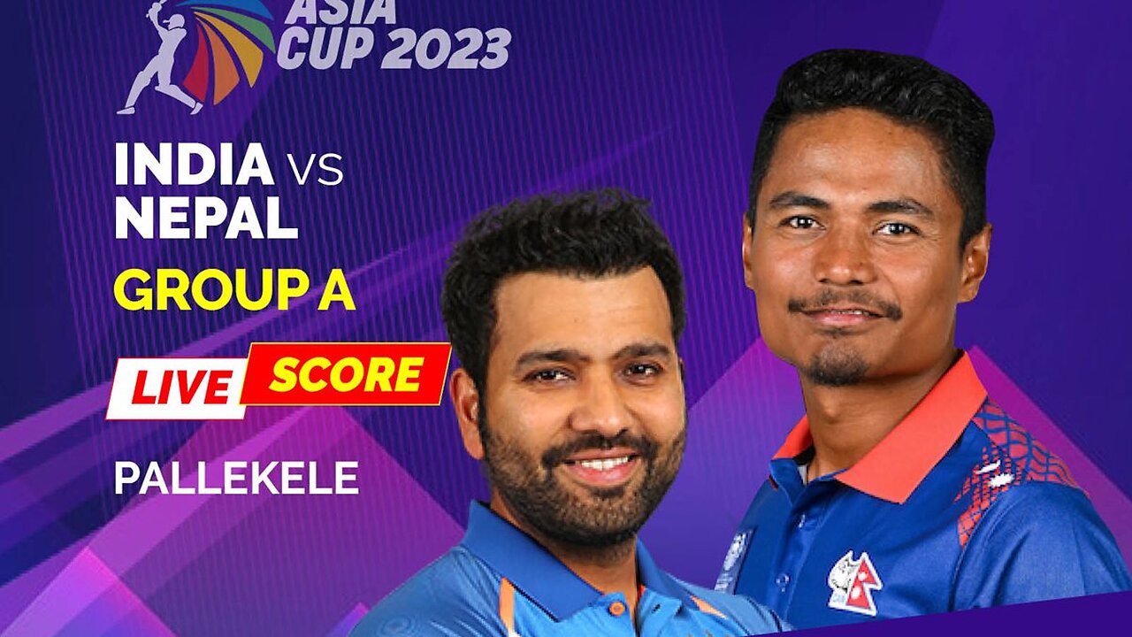 Match Full Highlights INDIA vs NEPAL on ASIA CUP