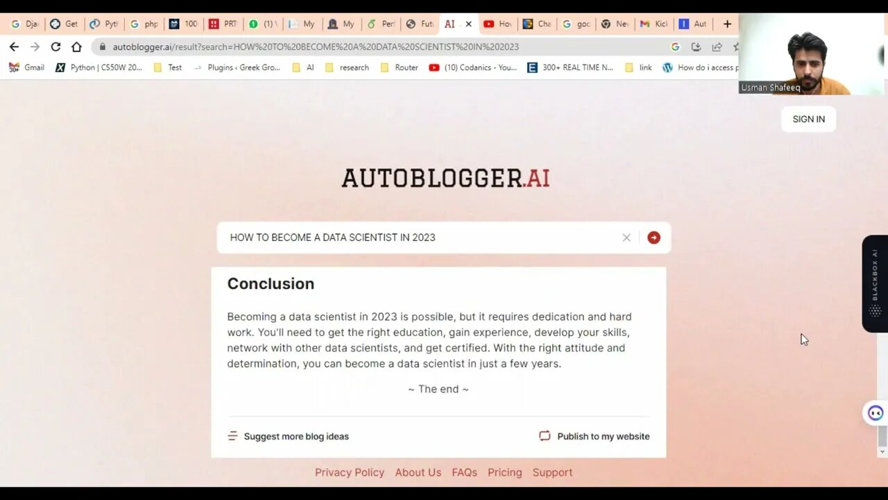 The Ultimate AI Article Writer | Create Automated Content with Autoblogging.ai