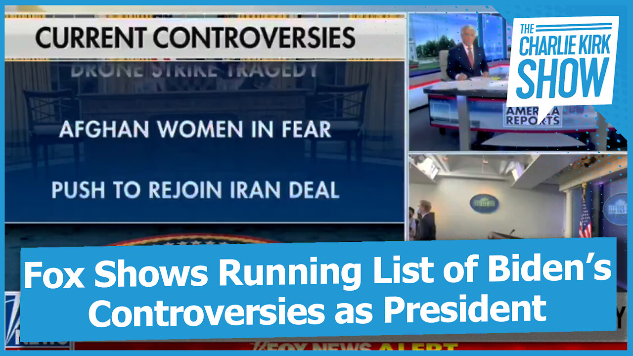 Fox Shows Running List of Biden’s Controversies as President