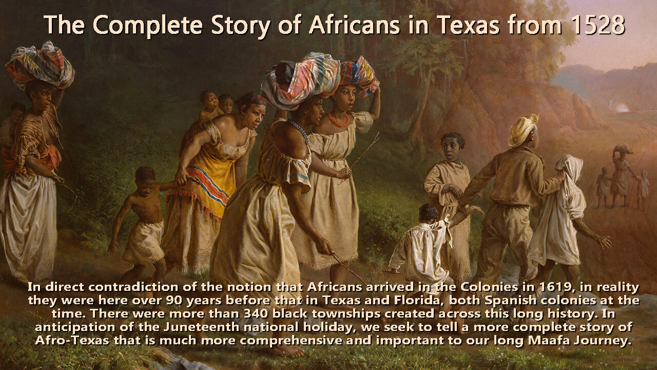 The Complete Story of Africans in Texas from 1528