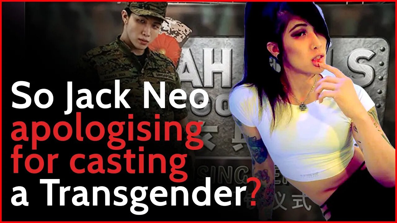 So Jack Neo apologising for casting a Transgender?