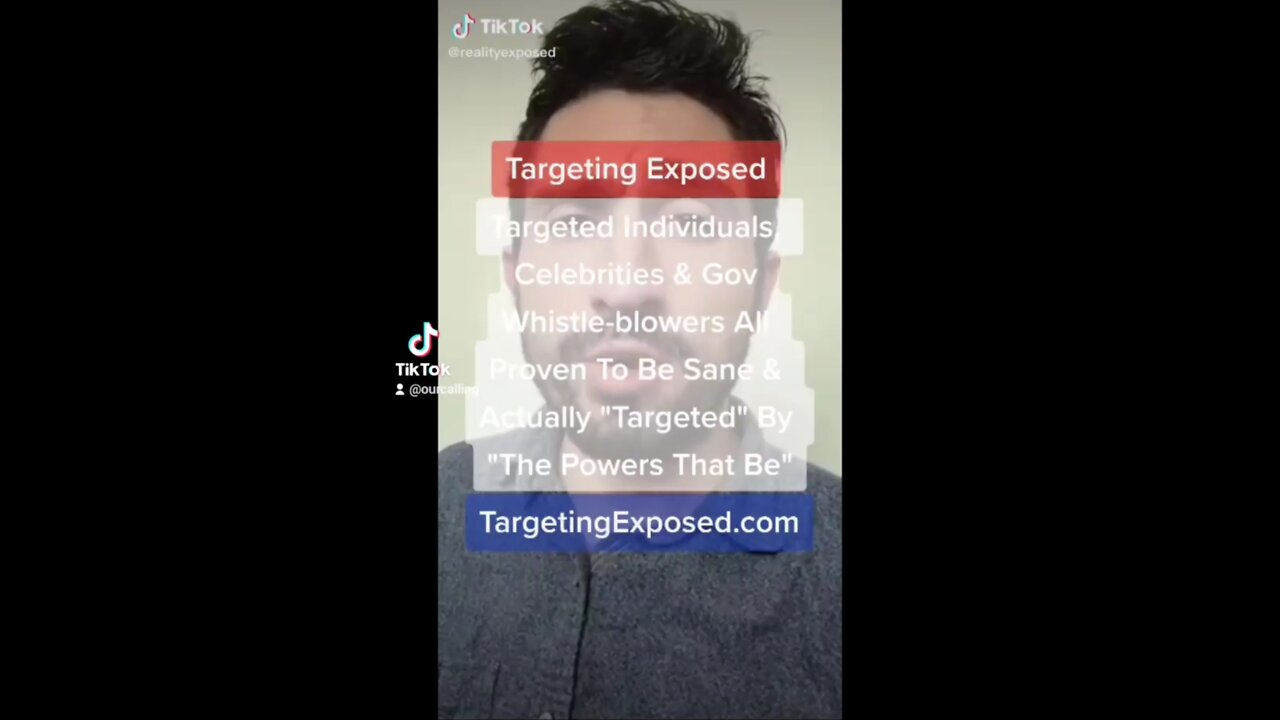 TARGETING EXPOSED & TARGETINGEXPOSED.COM TO HELP SAVE TARGETED INDIVIDUALS & EVERYONE ELSE WORLDWIDE